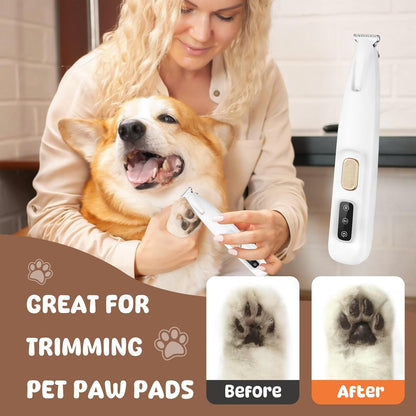 Tondeuse électrique pour animaux – Chiens & Chats | Silencieuse & Rechargeable 🐶🐱 + Coupe-ongles OFFERT !